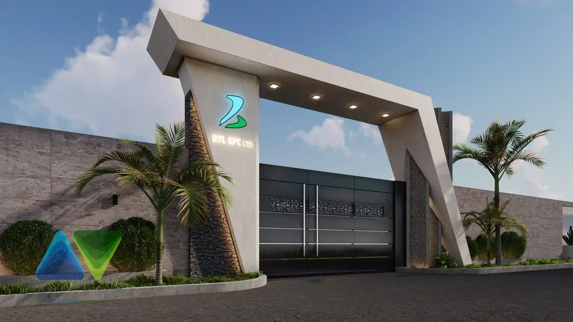 BTLEPC Entrance Gate commercial Interior Project